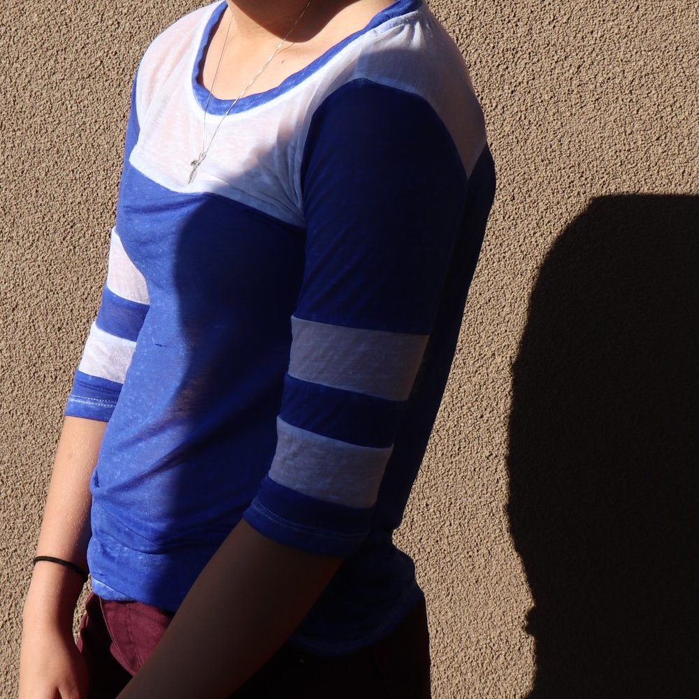 Long sleeve shirt- sort. of see through